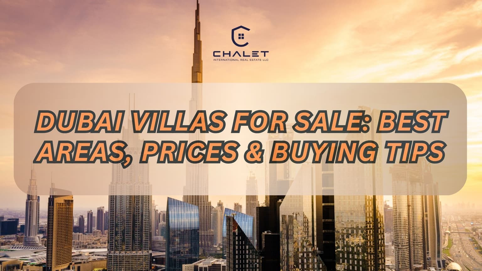 Dubai Villas for Sale Best Areas Prices & Buying Tips